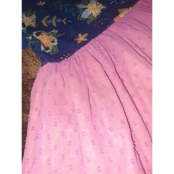 Matilda Jane QUIET CONTEMPLATION Top Swiss Dot Floral Make Believe - Picture 8 of 8